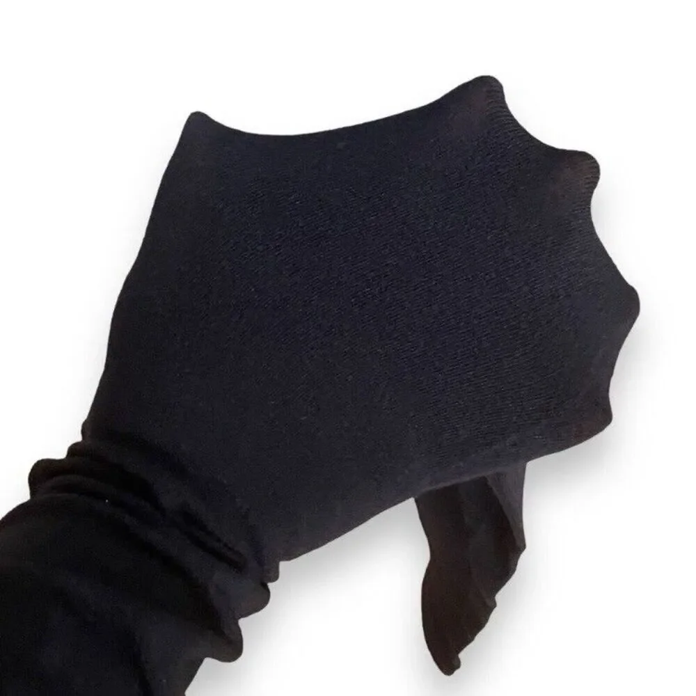 Calzedonia Maternity Tights Size S Modal Cashmere Blend Black Opaque Full Toe